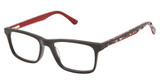 Superflex Eyeglasses SFK-326 GREY RED/S303