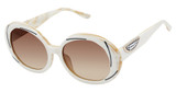 Jimmy Crystal New York Eyeglasses JCS590 Ivory/IVORY
