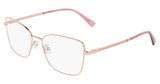 Marchon NYC Eyeglasses TRES JOLIE 211 ROSE GOLD/770