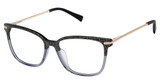 gx by GWEN STEFANI Eyeglasses GX122 black / slate/BLK