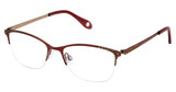 FYSH Eyeglasses FYSH 3773 BURGUNDY TAUPE/M206