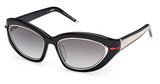 Christian Louboutin Eyeglasses LB0003 shiny black / gradient smoke/01B