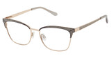 Lulu Guinness Eyeglasses L962 brown/BRN