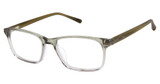 Barbour Eyeglasses BAOMUF002 olive crystal/OLI