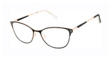 Barbour Eyeglasses BAOW513 black/rose gold/BLK
