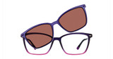 Vivid Eyeglasses VIVID 6045 shiny purple