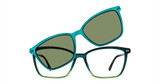 Vivid Eyeglasses VIVID 6045 shiny green