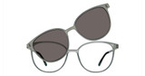 Vivid Eyeglasses VIVID 6048 shiny dark green
