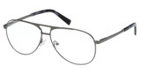 Abercrombie & Fitch Eyeglasses AF50040 matte dark nickeltin/007