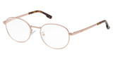 Hollister Eyeglasses HL50020 shiny rose gold/028