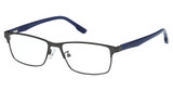 Hollister Eyeglasses HL50031 matte gunmetal/009