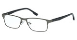 Hollister Eyeglasses HL50031 matte dark nickeltin/007