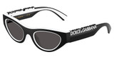DOLCE & GABBANA KIDS Eyeglasses DX6012 BLACK/WHITE/345787