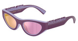 DOLCE & GABBANA KIDS DX6012 VIOLET RUBBER/LILLAC/33601T