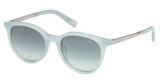 Abercrombie & Fitch Kids Eyeglasses AK00003 shiny blue / gradient smoke/90B