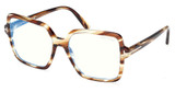Tom Ford Eyeglasses FT6063-B coloured havana/055