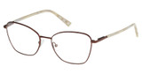 Viva Eyeglasses VV50027 shiny dark brown/048