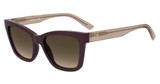 Moschino Love Eyeglasses MOL096/S PLUM/00T7