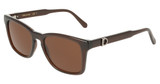 Ferragamo Eyeglasses SF2086SE TRANSPARENT BROWN/232