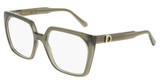 Ferragamo Eyeglasses SF3042E TRANSPARENT KHAKI/320