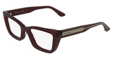 Calvin Klein Eyeglasses CK25549 TRANSPARENT BURGUNDY/605
