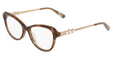 Nine West Eyeglasses NW5246 BROWN HORN/221