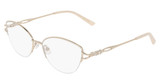 Marchon NYC Eyeglasses TRES JOLIE 213 LIGHT GOLD/710