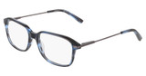 Marchon NYC Eyeglasses M-3033 BLUE HORN/418