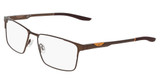 Nike Eyeglasses NIKE 8143 SATIN WALNUT/212 Nike Eyeglasses NIKE 8143 SATIN WALNUT/212