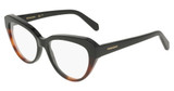 Ferragamo Eyeglasses SF3046 BLACK/TORTOISE/006