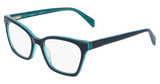 Marchon NYC Eyeglasses M-5044 TEAL LAMINATE/320