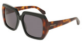 Ferragamo Eyeglasses SF2081S BLACK/TORTOISE/006