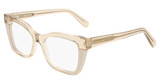 Ferragamo Eyeglasses SF3052 TRANSPARENT BEIGE/BEIGE/260