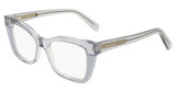 Ferragamo Eyeglasses SF3052 TRANSPARENT AZURE/AZURE/454