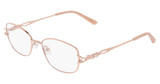 Marchon NYC Eyeglasses TRES JOLIE 212 ROSE GOLD/770