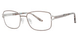 Sophia Loren Eyeglasses Sophia Loren M335 Cognac