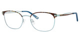Liz Claiborne Eyeglasses L 485 HV TEAL/0YAP
