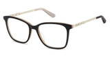 Juicy Couture Eyeglasses JU 276/G BLACK/0807