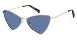 Polaroid Eyeglasses PLD 6244/S/X/US GOLD BLUE/0LKS