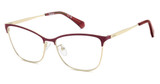 Polaroid Eyeglasses PLD D584/G/US MT BURG GD/0E28