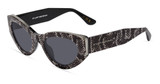 STUART WEITZMAN Eyeglasses WZN 8003/G/S PTTRBKWHT/003K