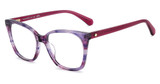 Kate Spade Eyeglasses KS TAYA 2 STR BURG V/0F8X