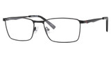 Claiborne Eyeglasses CB 286/T MTT BLACK/0003