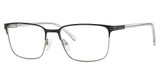 Adensco Eyeglasses AD 155 MTBK GREY/0O6W