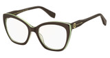 Marc Jacobs Eyeglasses MARC 857 BRW GREEN/0XL7