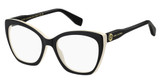 Marc Jacobs Eyeglasses MARC 857 BLACK WHTE/080S