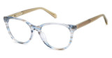 Fossil Eyeglasses FOS 7203/US STRIPED BL/00IU