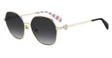 Kate Spade Eyeglasses KS VANDRA 2/F/S GOLD BLCK_/0RHL