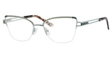 Liz Claiborne Eyeglasses L 484 MATT TEAL/0PYW