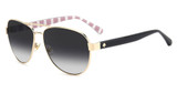 Kate Spade Eyeglasses KS POLINA 2/G/S GOLD BLCK_/0RHL
